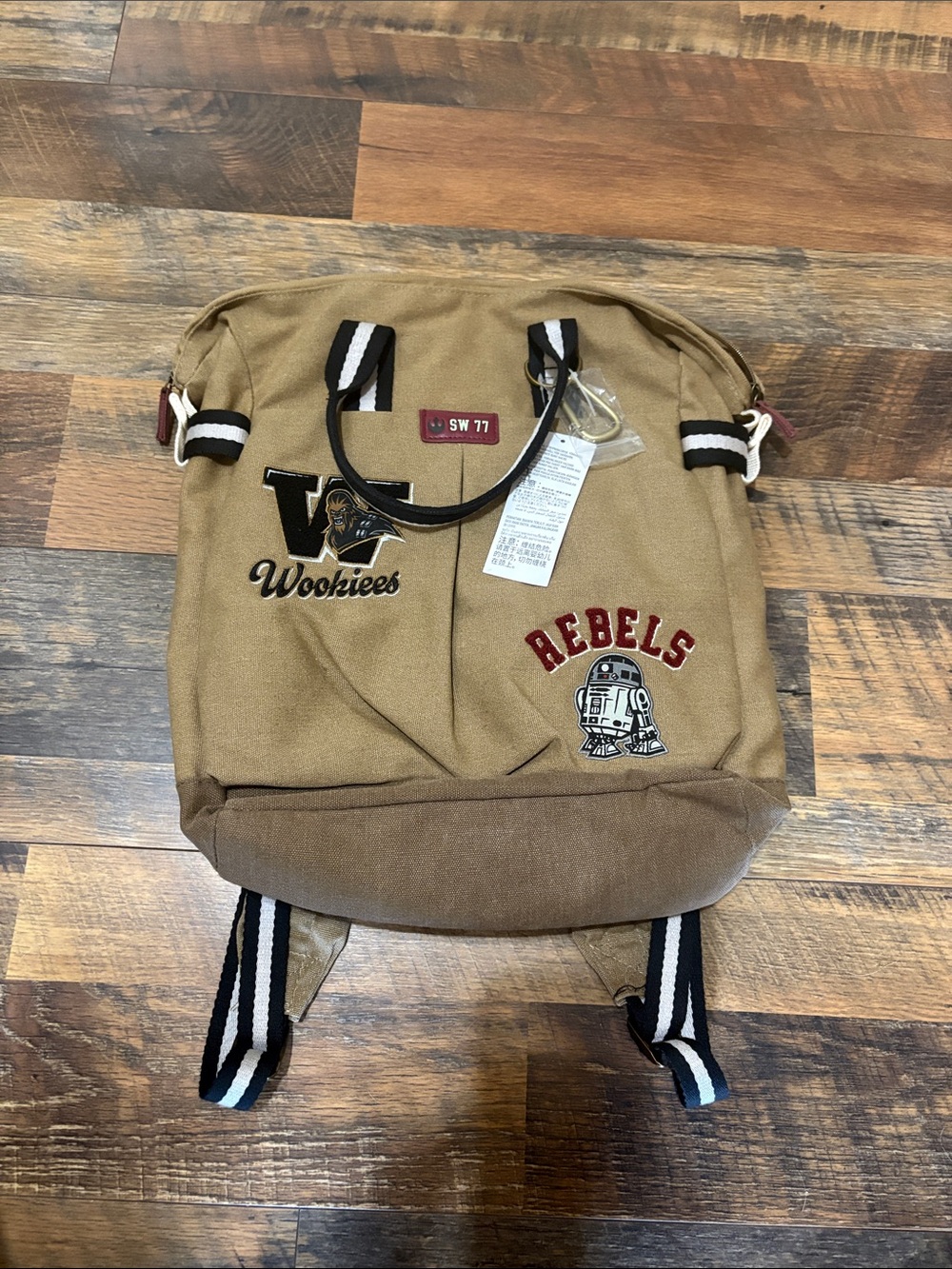Star Wars Wookies Rebels Backpack NWT